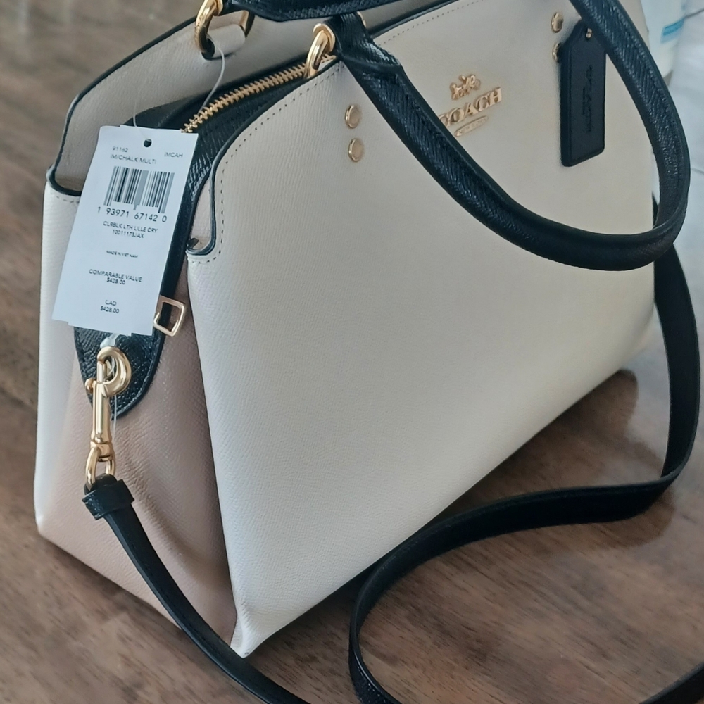 Coach Color Block Lillie Carryall